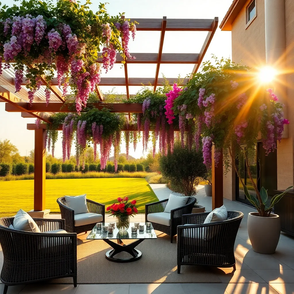 Incorporate Climbing Plants on Canopies