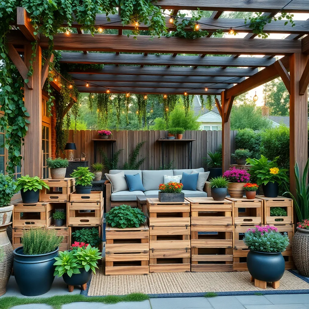 Employ Stackable Crates for Versatility