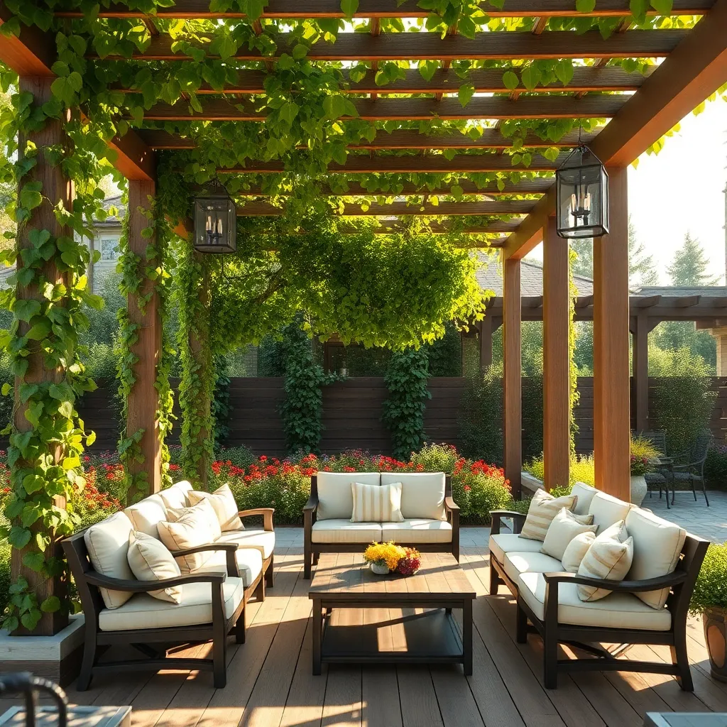 Build a Pergola with Climbing Vines