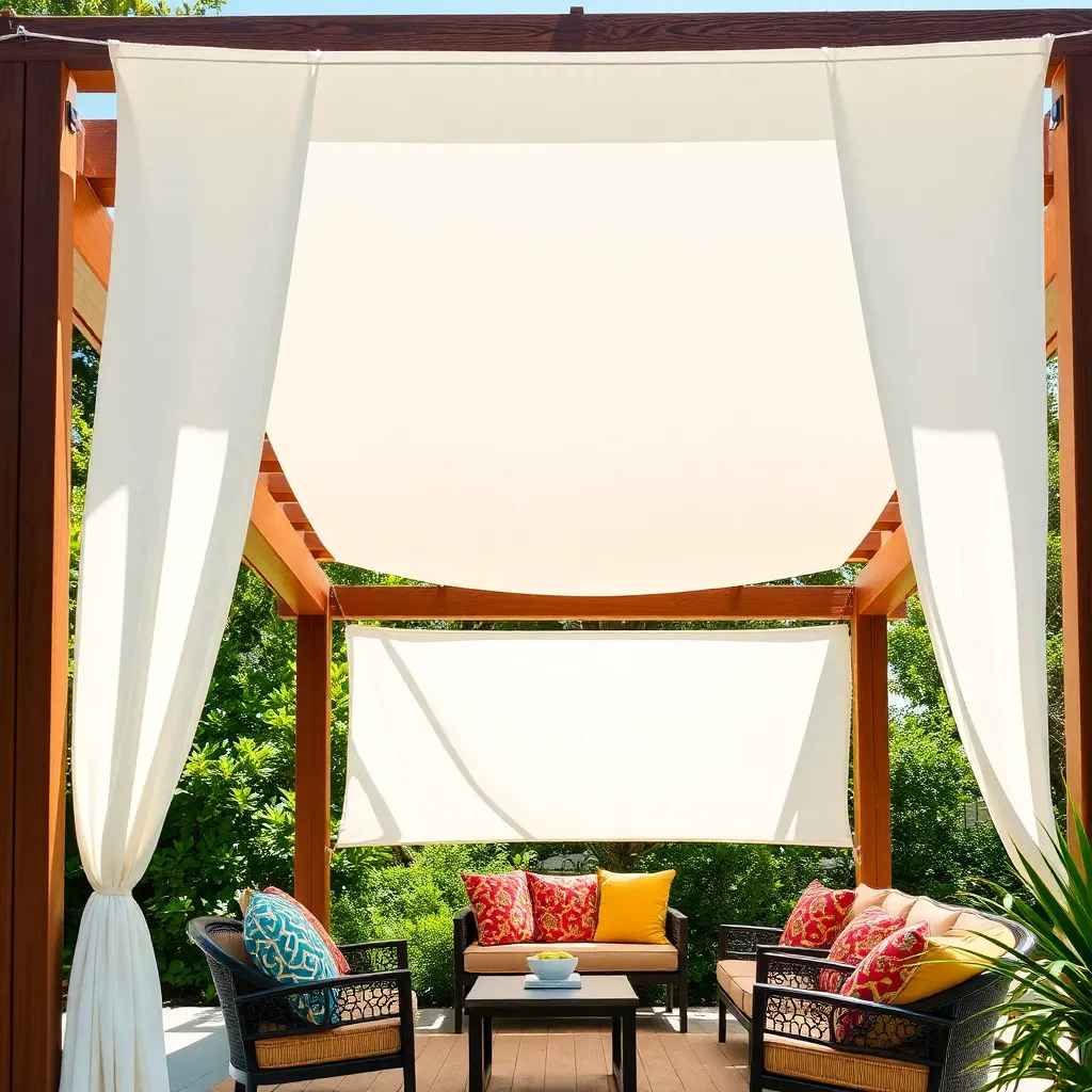 Use UV-Resistant Fabrics for Shade