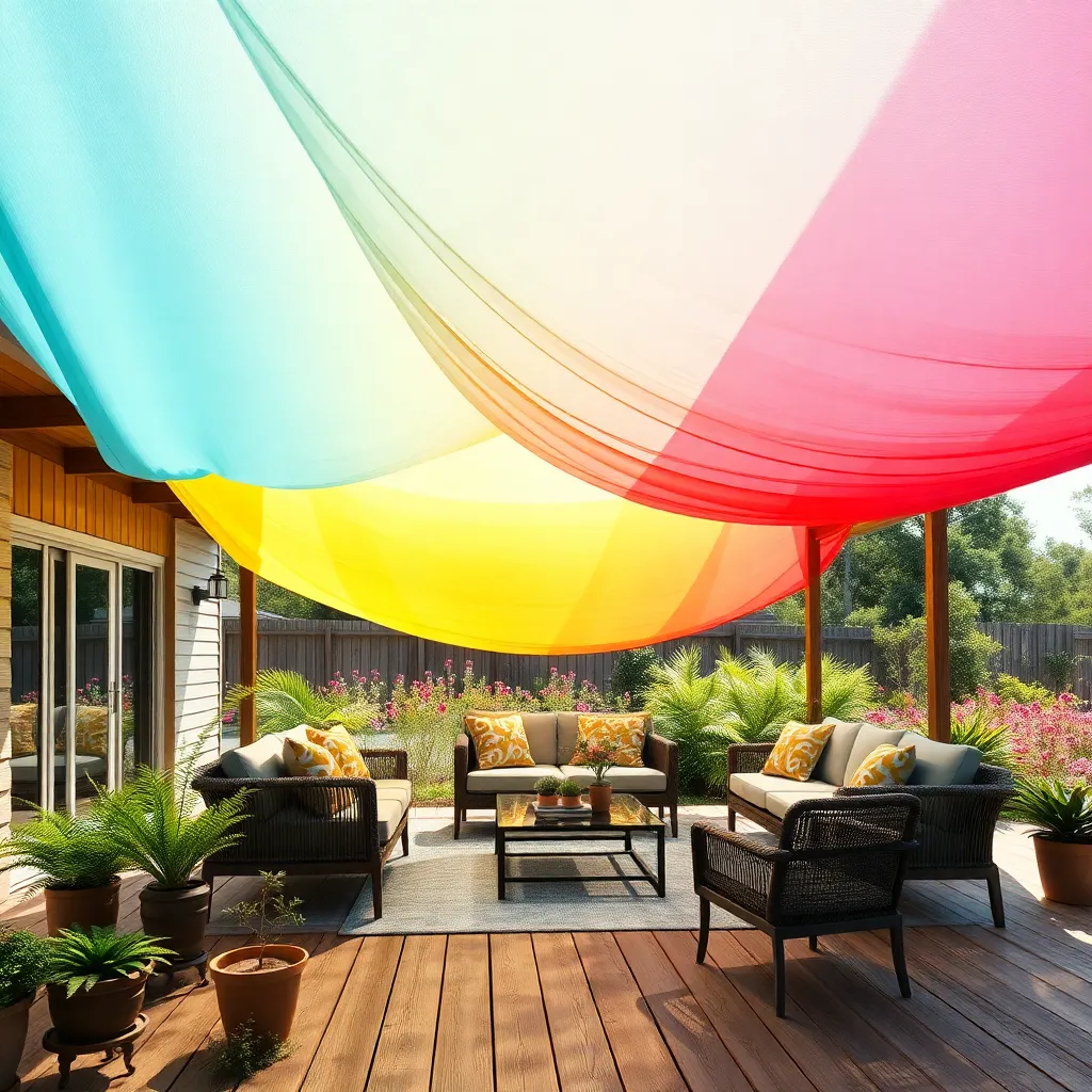 Select Vibrant Canopy Colors