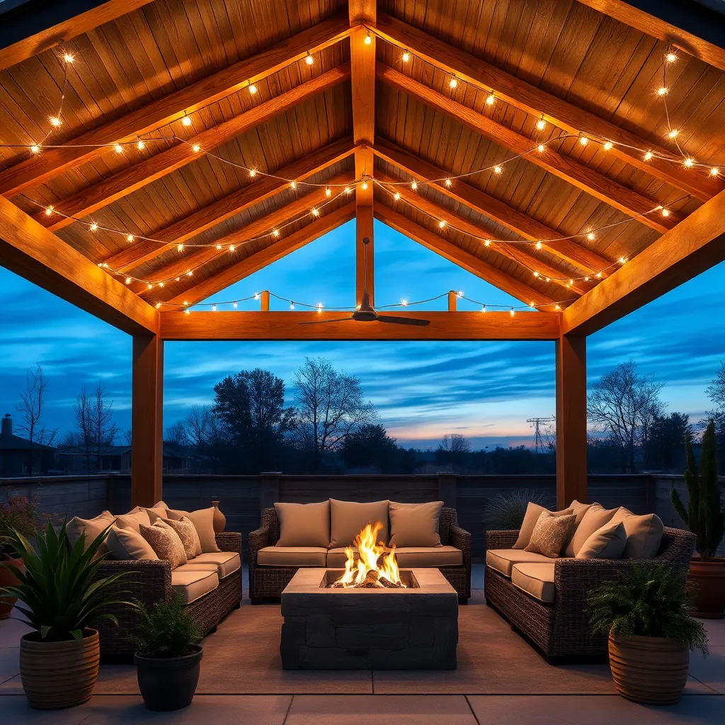 Create Ambiance with String Lighting