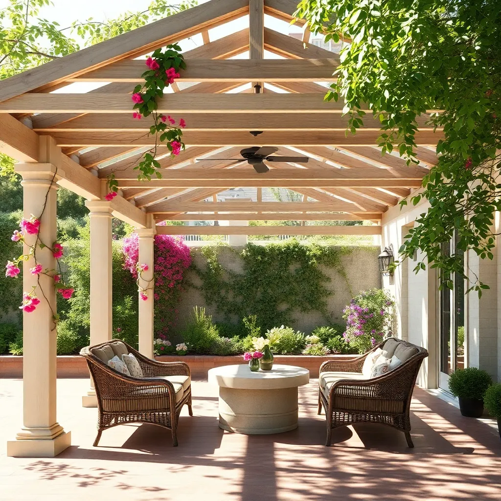 Add Climbing Plants for Elegance