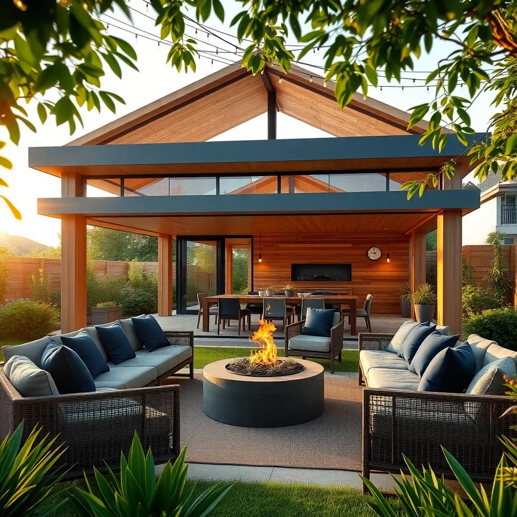 Create Stylish Outdoor Pavilions