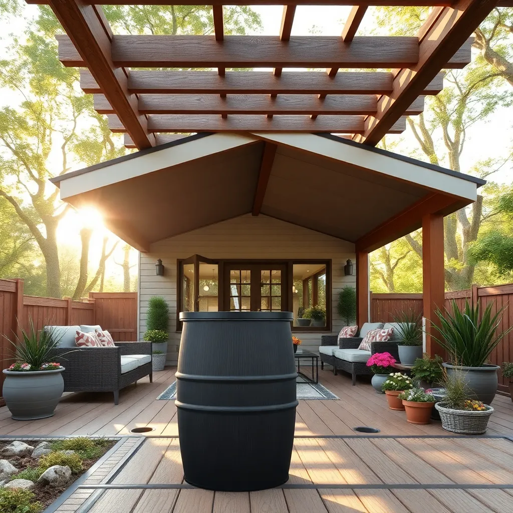 Install Rainwater Collection Gutters