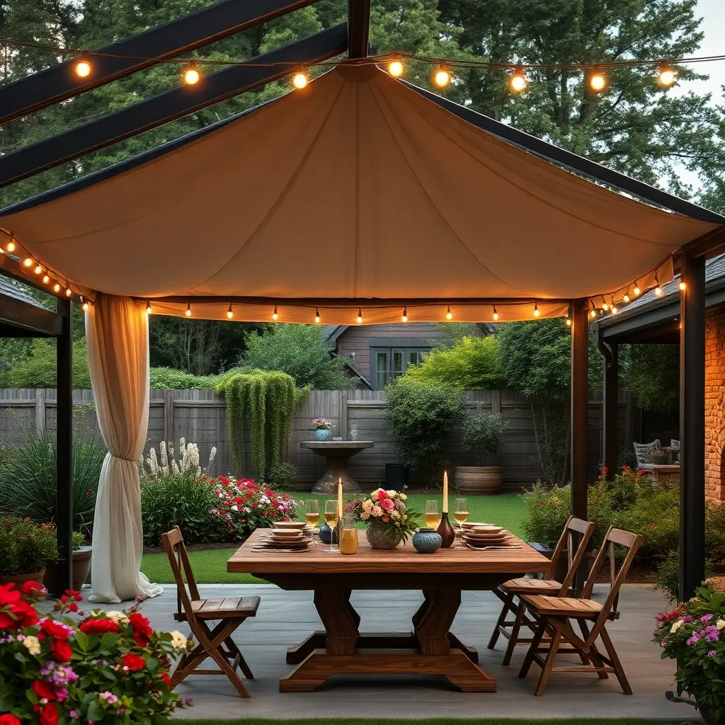Utilize Collapsible Tent Solutions