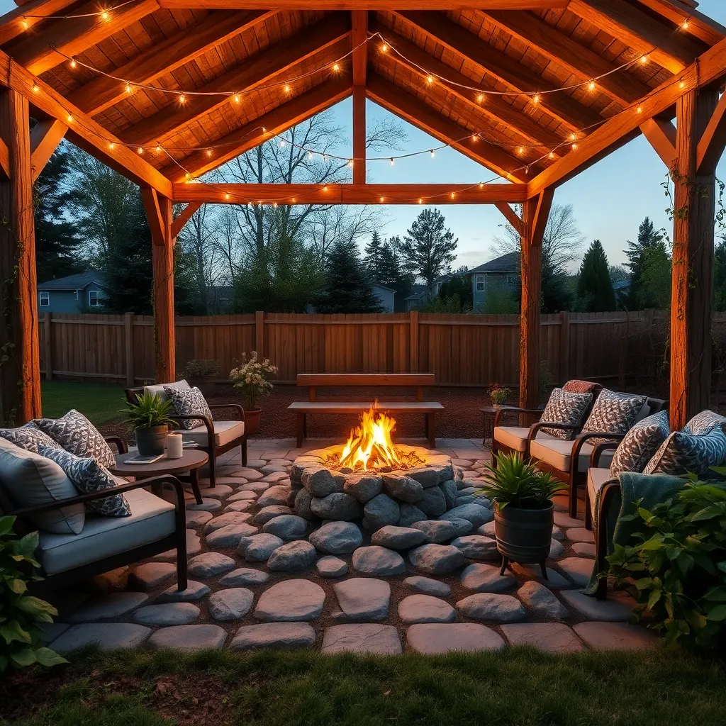 Create a Cozy Fire Pit Area