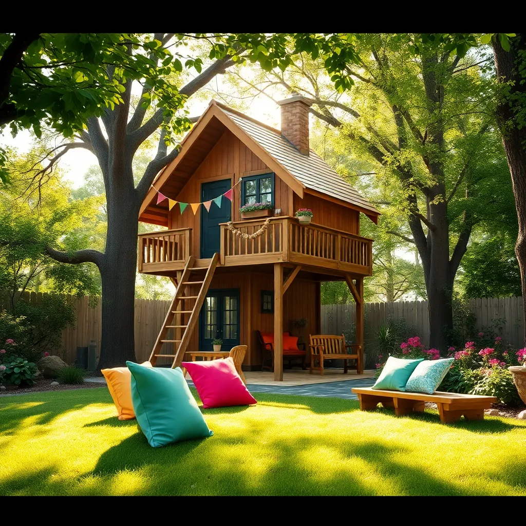 Playful Treehouses for Kids