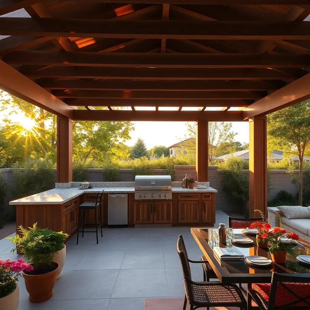 Efficient Outdoor Kitchen Setups