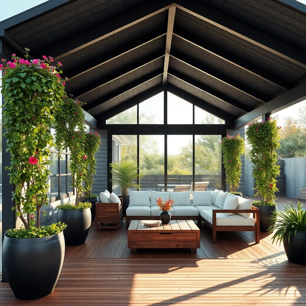 Utilize Vertical Space With Planters