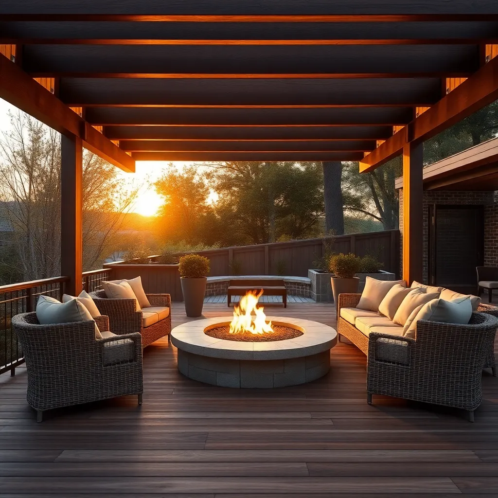 Craft Cozy Nooks with Fire Pits
