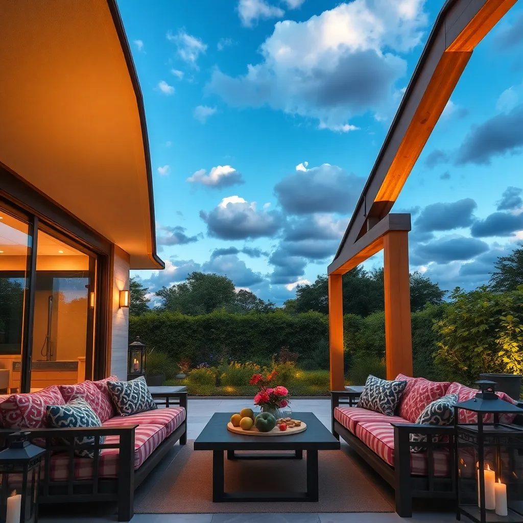 Enhancing Outdoor Ambiance with Style