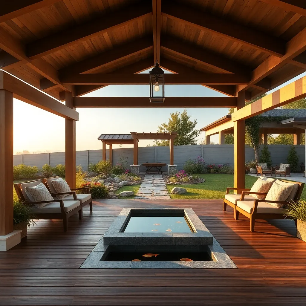 Add Water Features for Tranquility