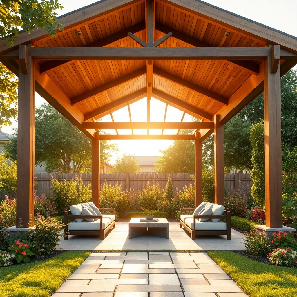 Install Freestanding Shade Structures
