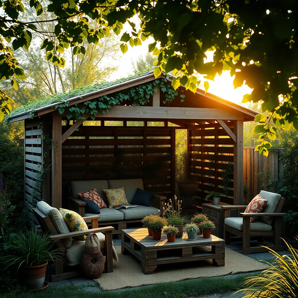 Designing a Rustic Pallet Shelter