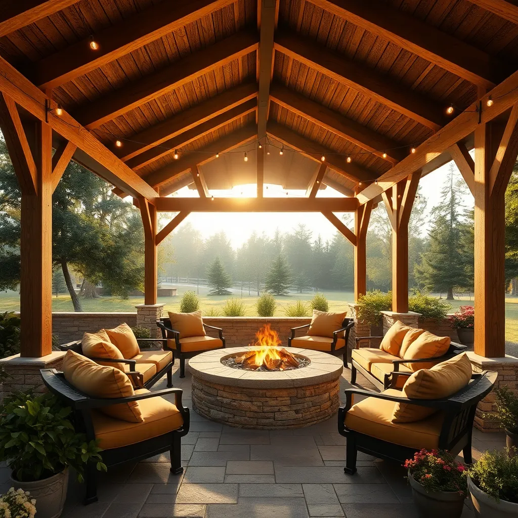 Create a Central Firepit Feature