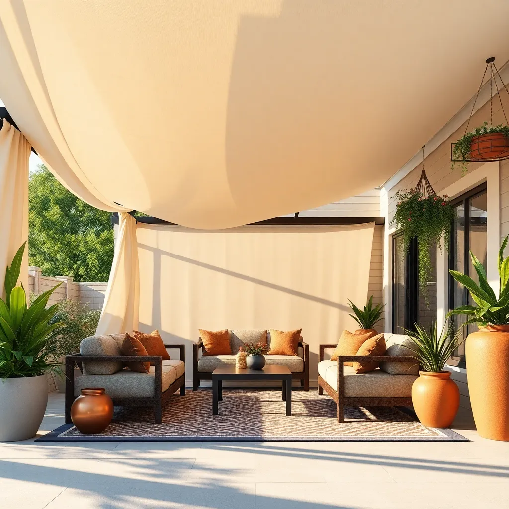 Employ Tensioned Fabric Canopies