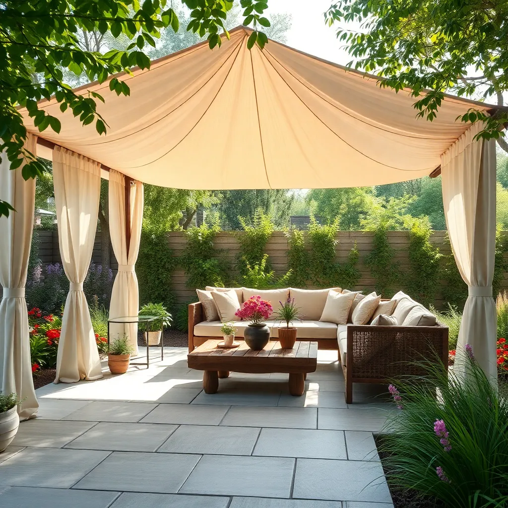 Utilize Freestanding Canopy Structures