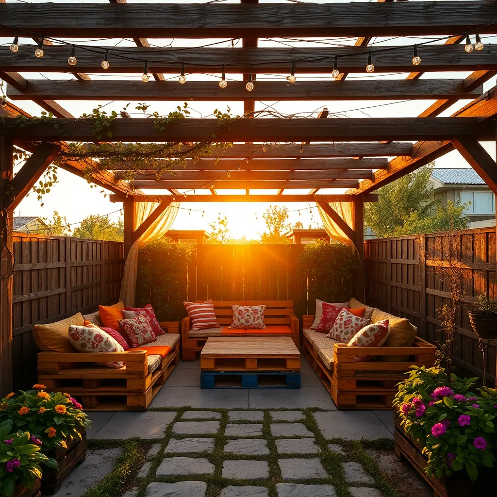 Build Pallet-Based Seating Areas