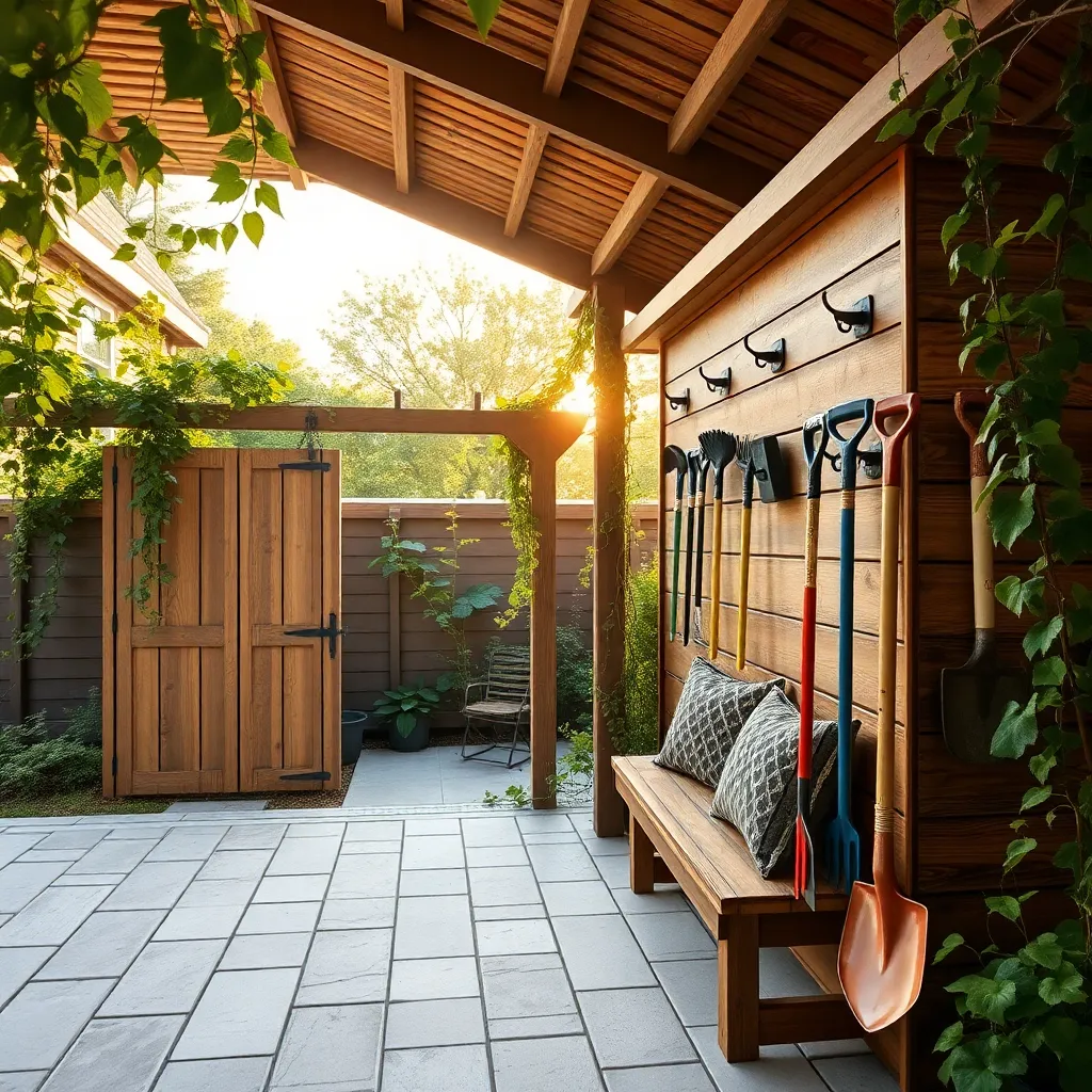 Add Hooks for Garden Tools