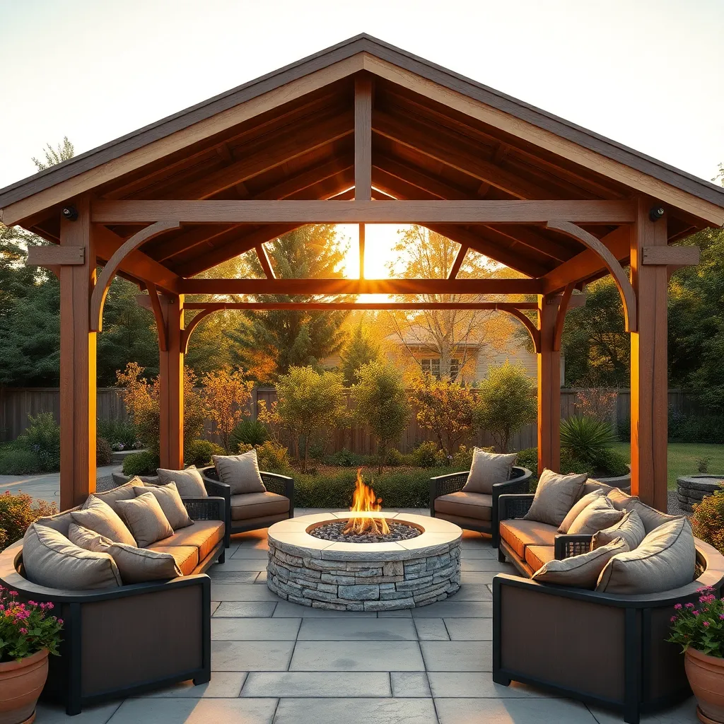 Add a Central Fire Pit Feature