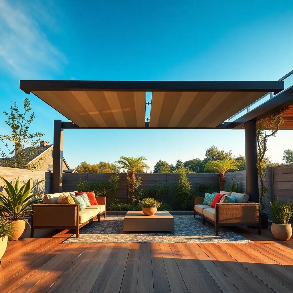 Install Adjustable Louvered Roofs