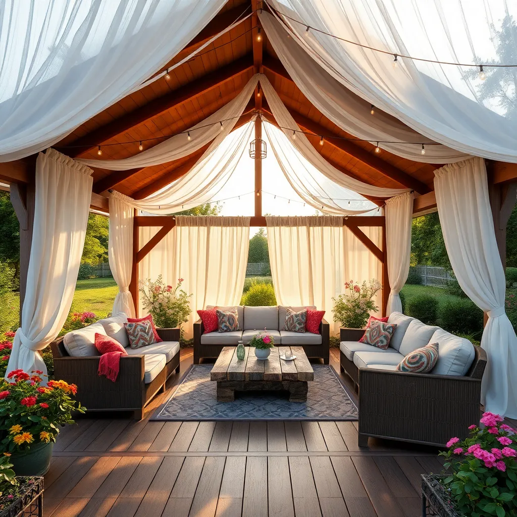 Install Comfortable Outdoor Seating Options