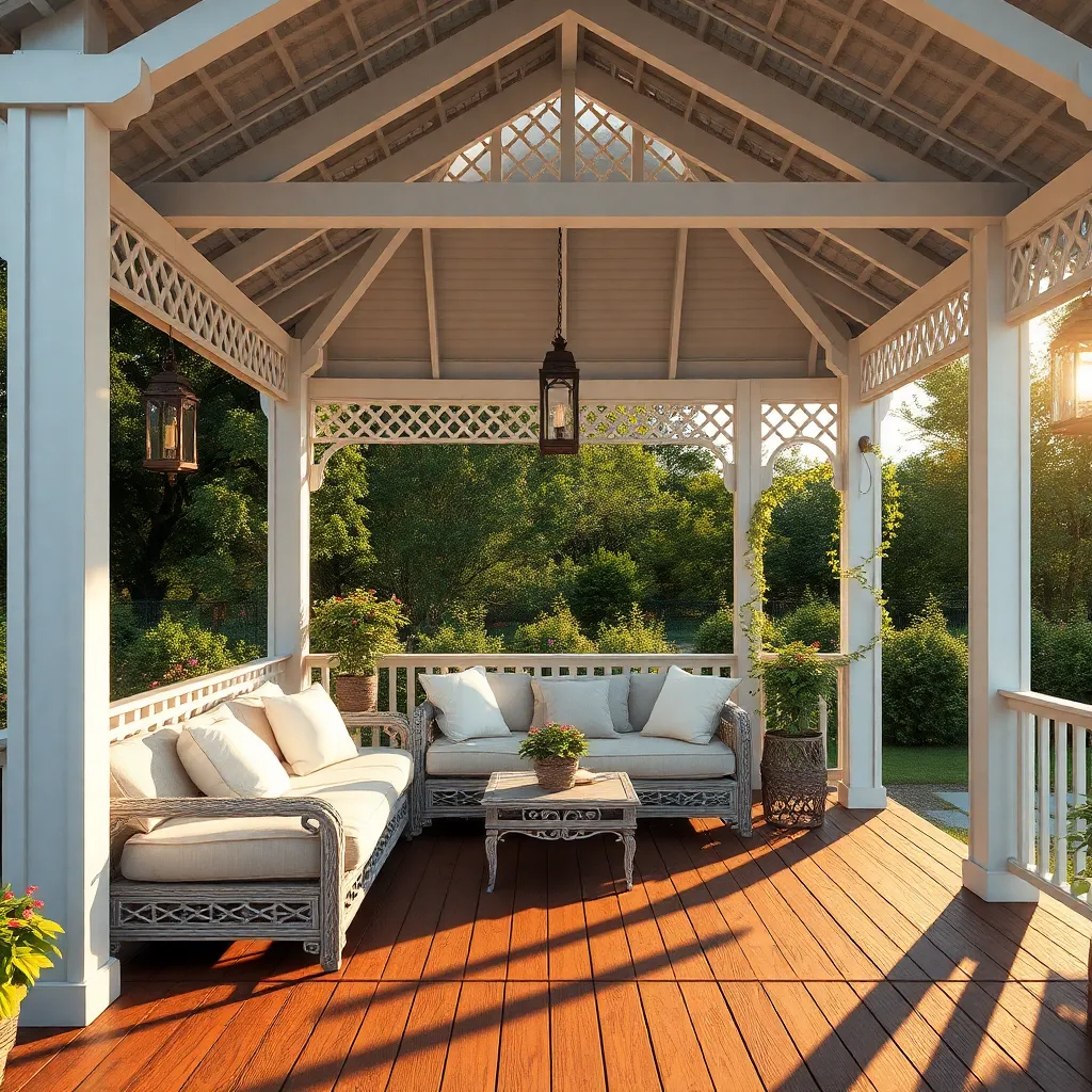 Set Up a Gazebo for Elegance