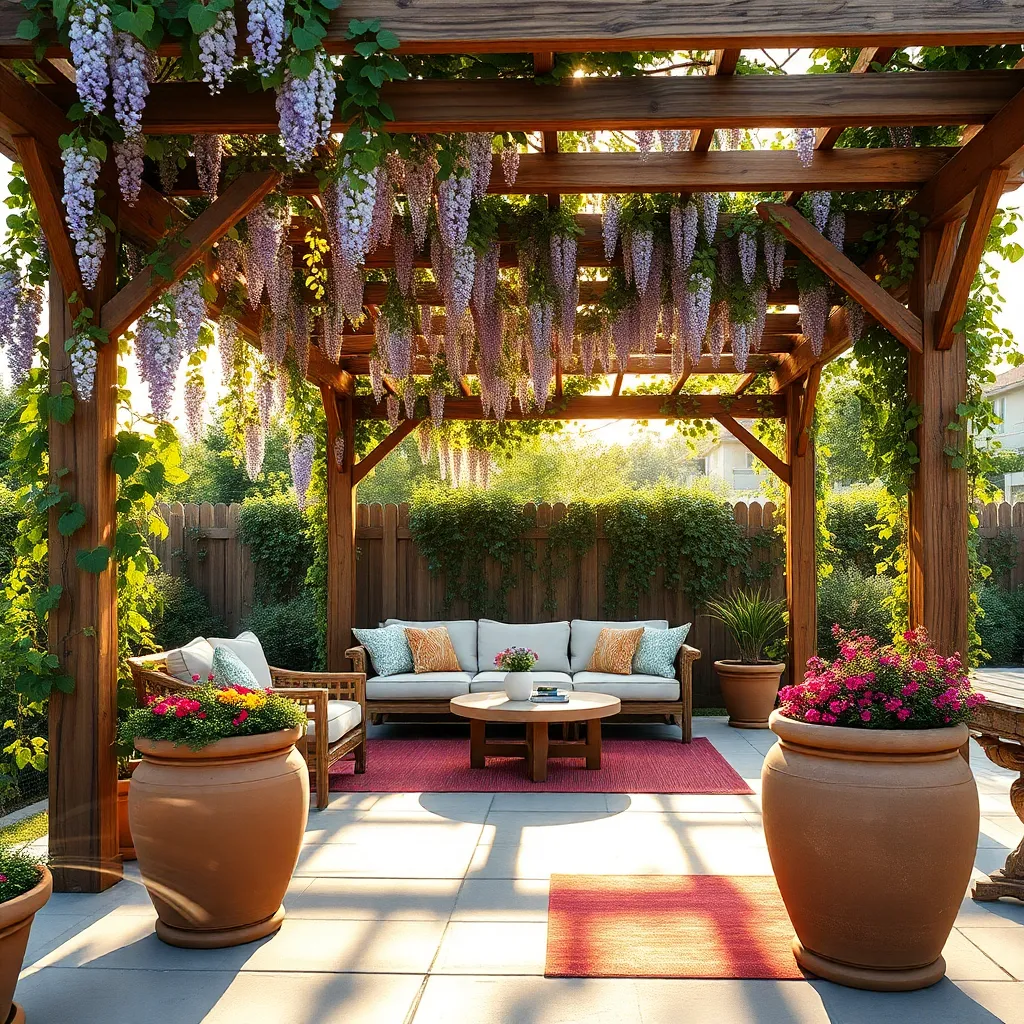Add Climbing Plants for Shade
