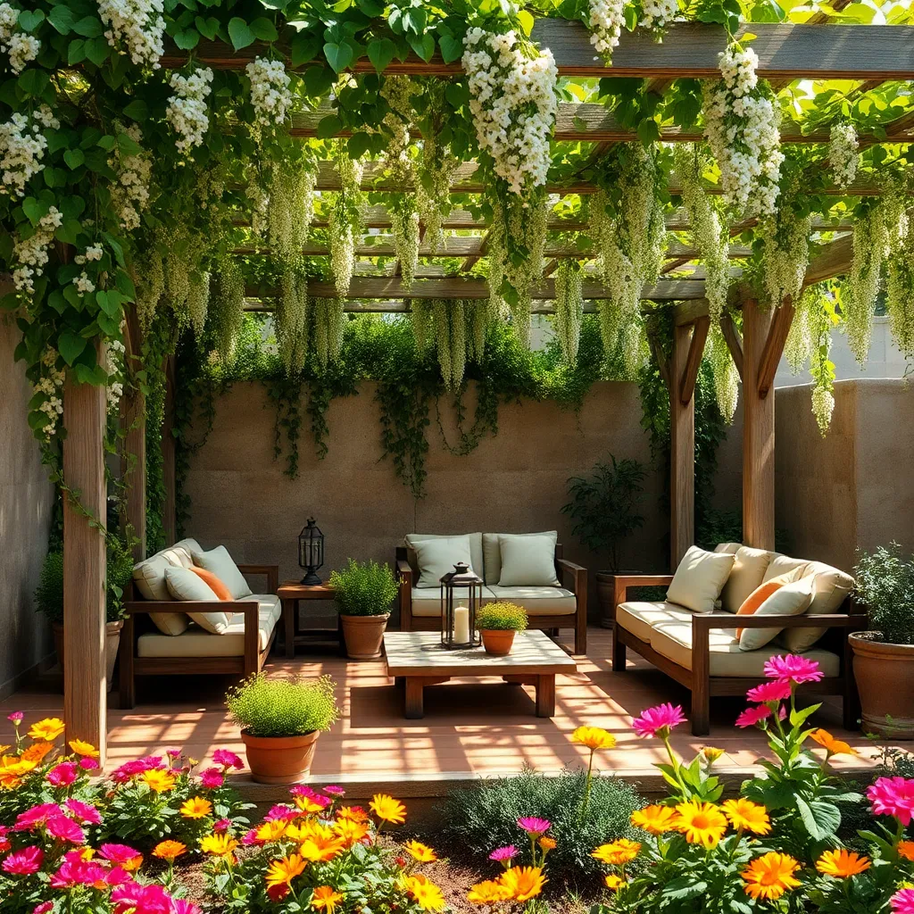 Use Climbing Plants for Shade