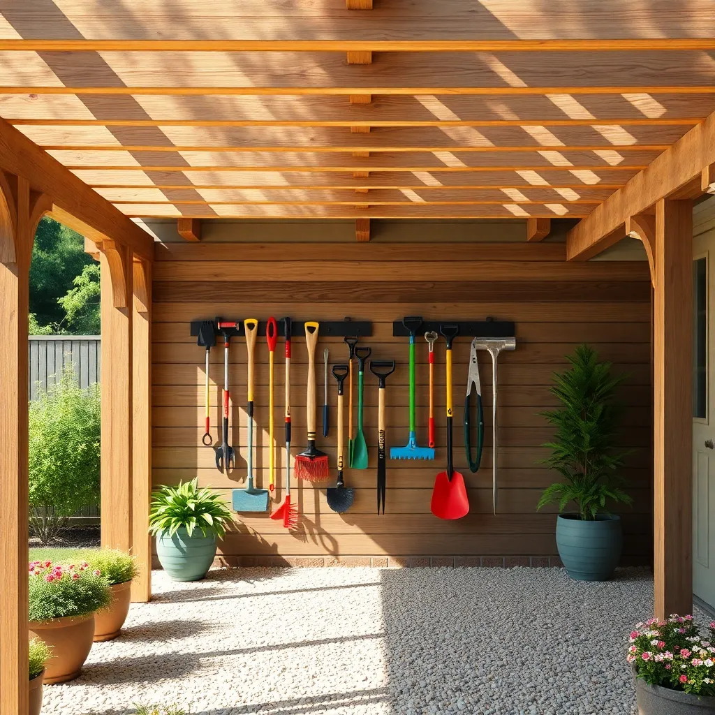 Install Wall-Mounted Tool Racks