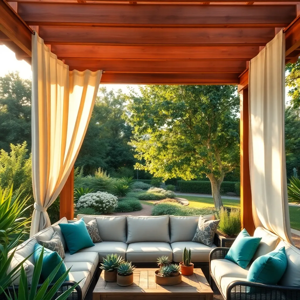 Add Privacy with Retractable Curtains