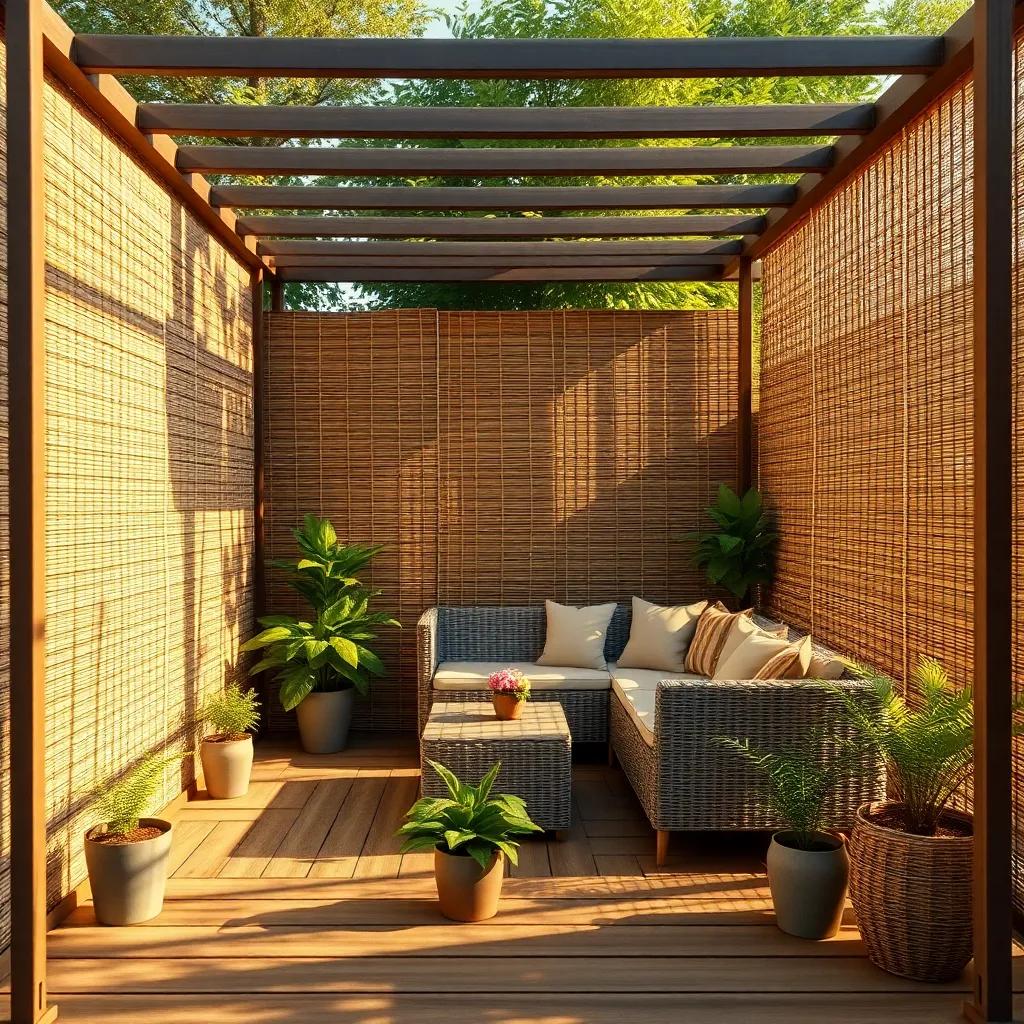 Craft Bamboo Fences for Privacy