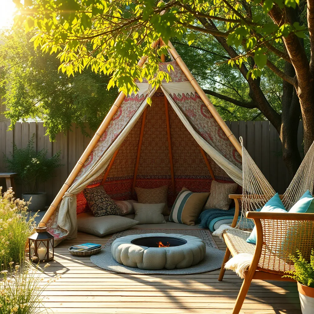Crafting a Cozy Teepee Tent