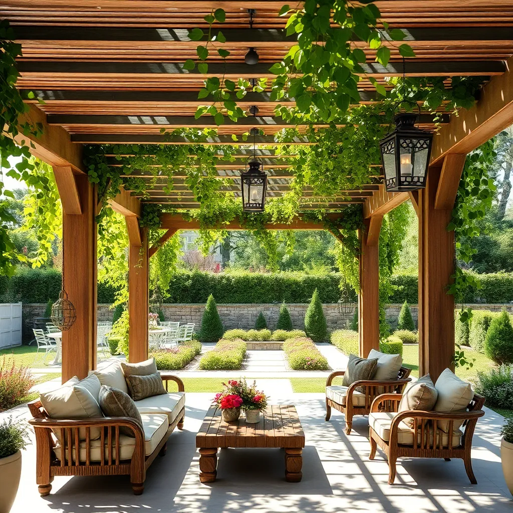 Incorporate Climbing Plants for Shade