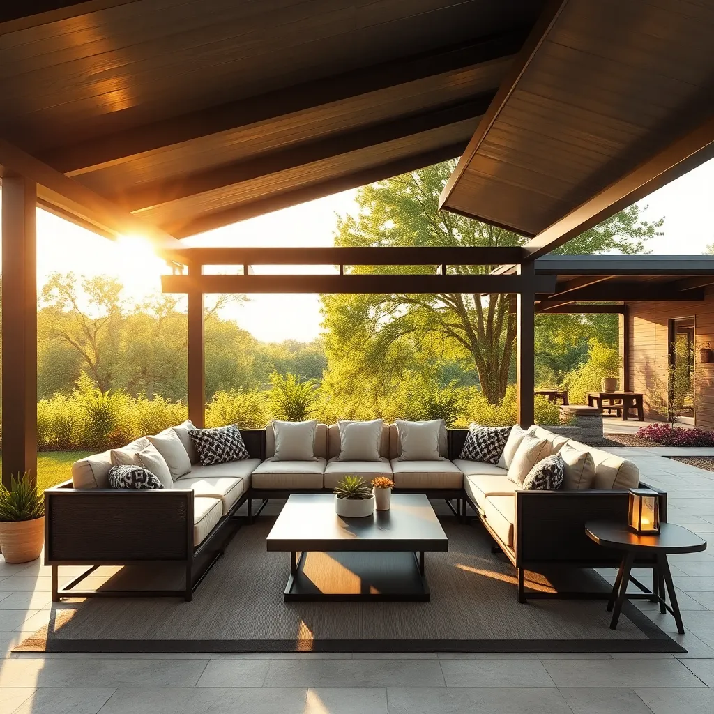 Incorporate Multifunctional Outdoor Furniture
