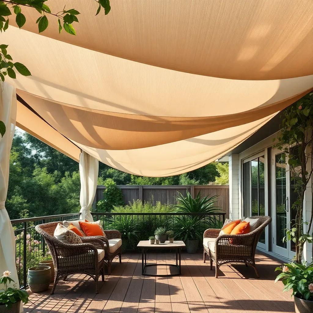 Create a Layered Canopy Effect
