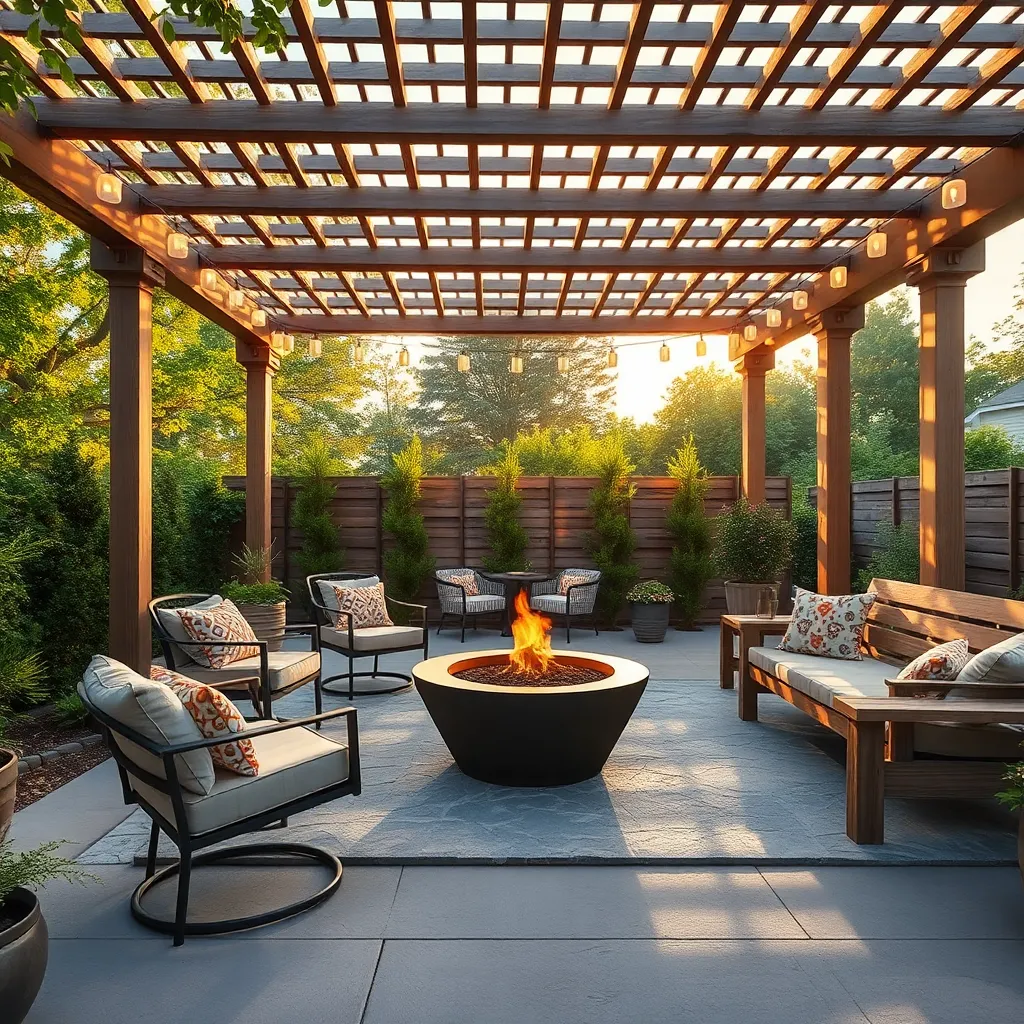 Implement Portable Fire Pit Areas