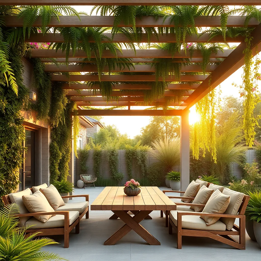 Integrate Vertical Gardens for Shade