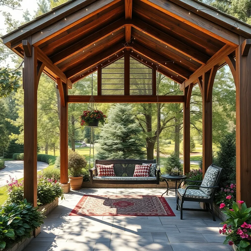 Add a Swinging Bench Seat