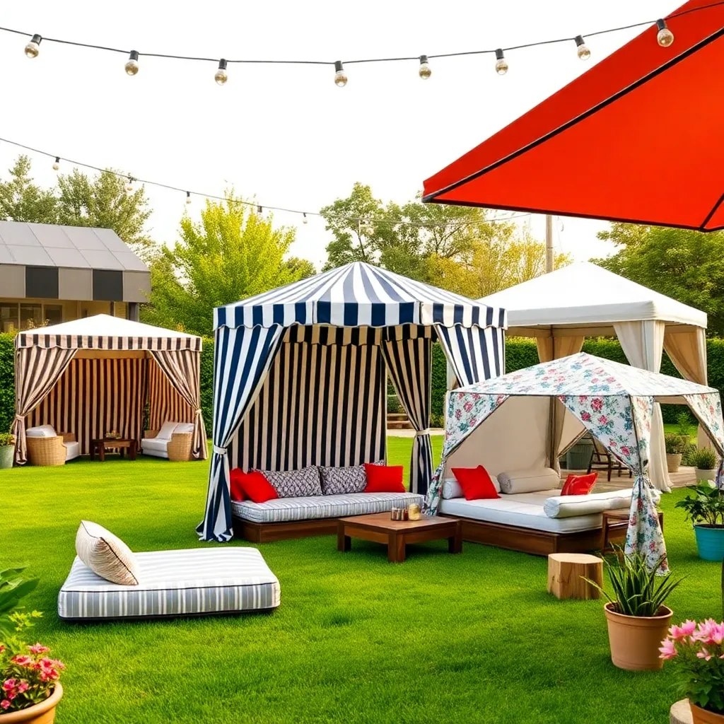 Opt for Pop-Up Tents for Flexibility