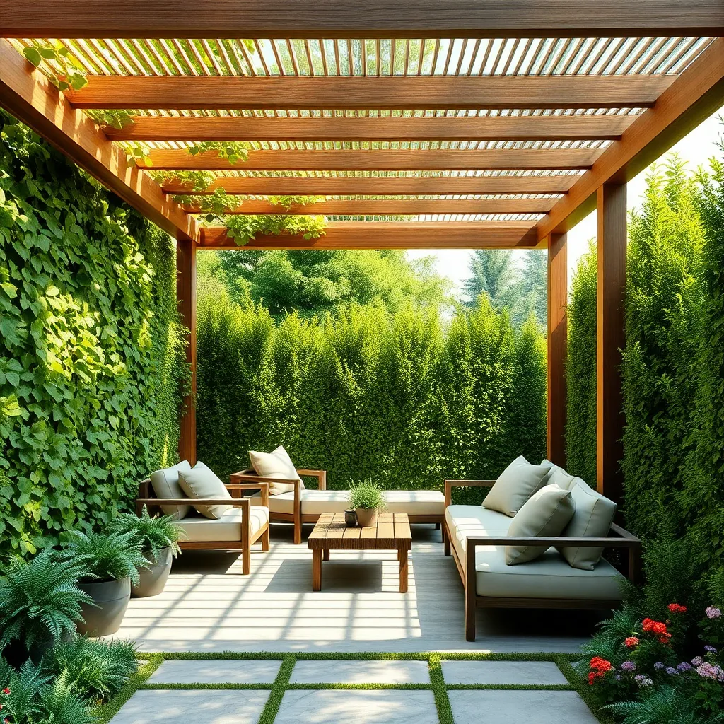 Enhance Privacy Using Green Walls