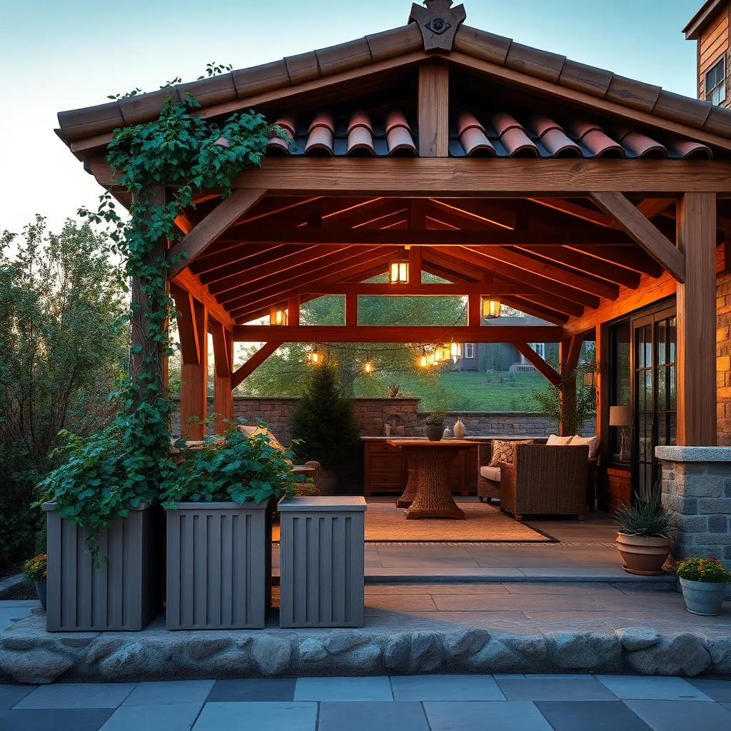 Incorporate Weatherproof Storage Containers
