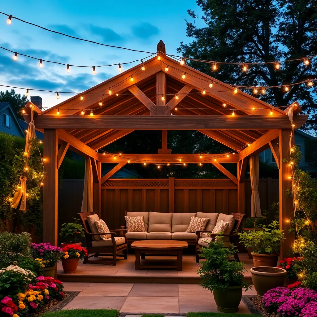 Integrate String Lights for Ambiance