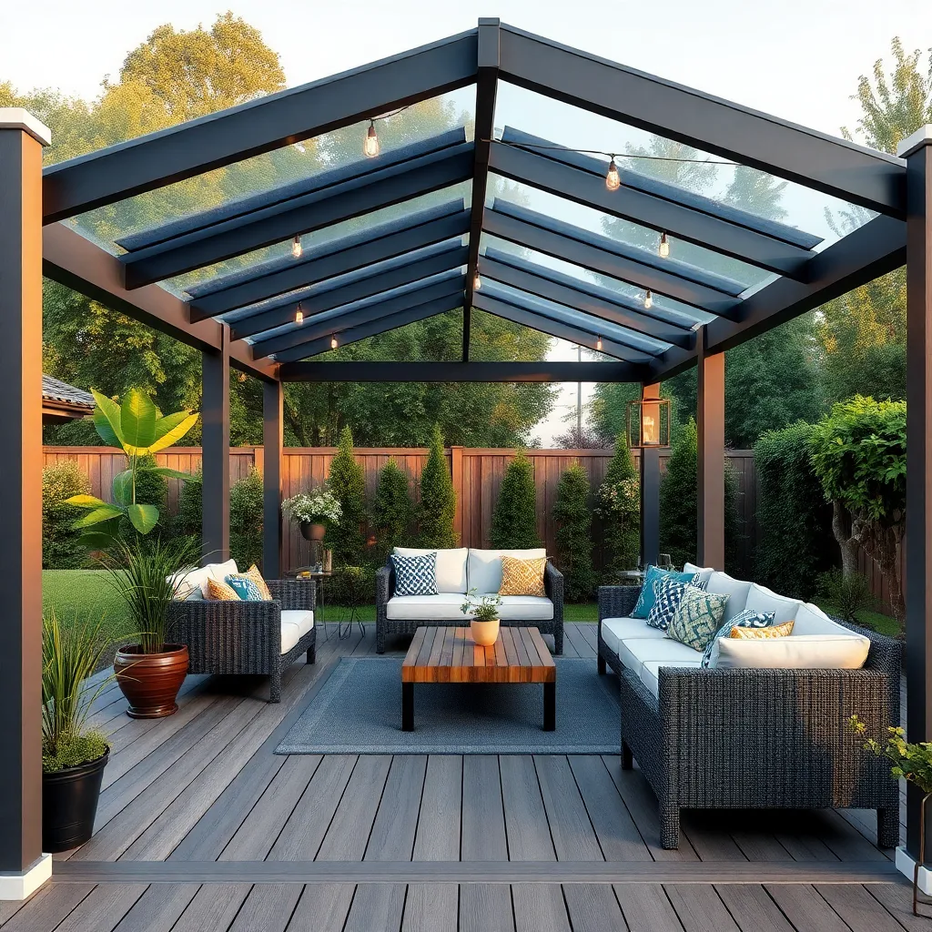 Install Durable All-Weather Furniture