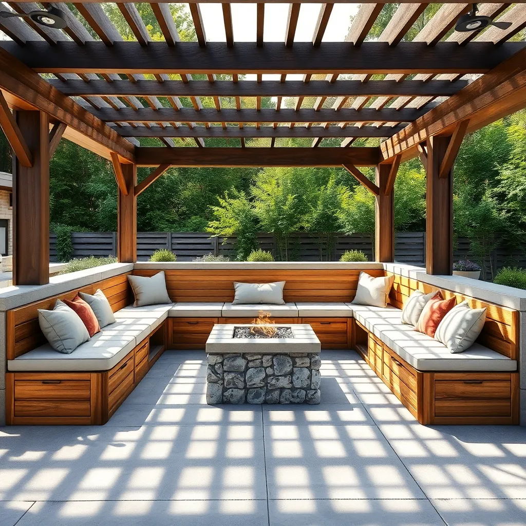 Integrate Built-In Storage Benches