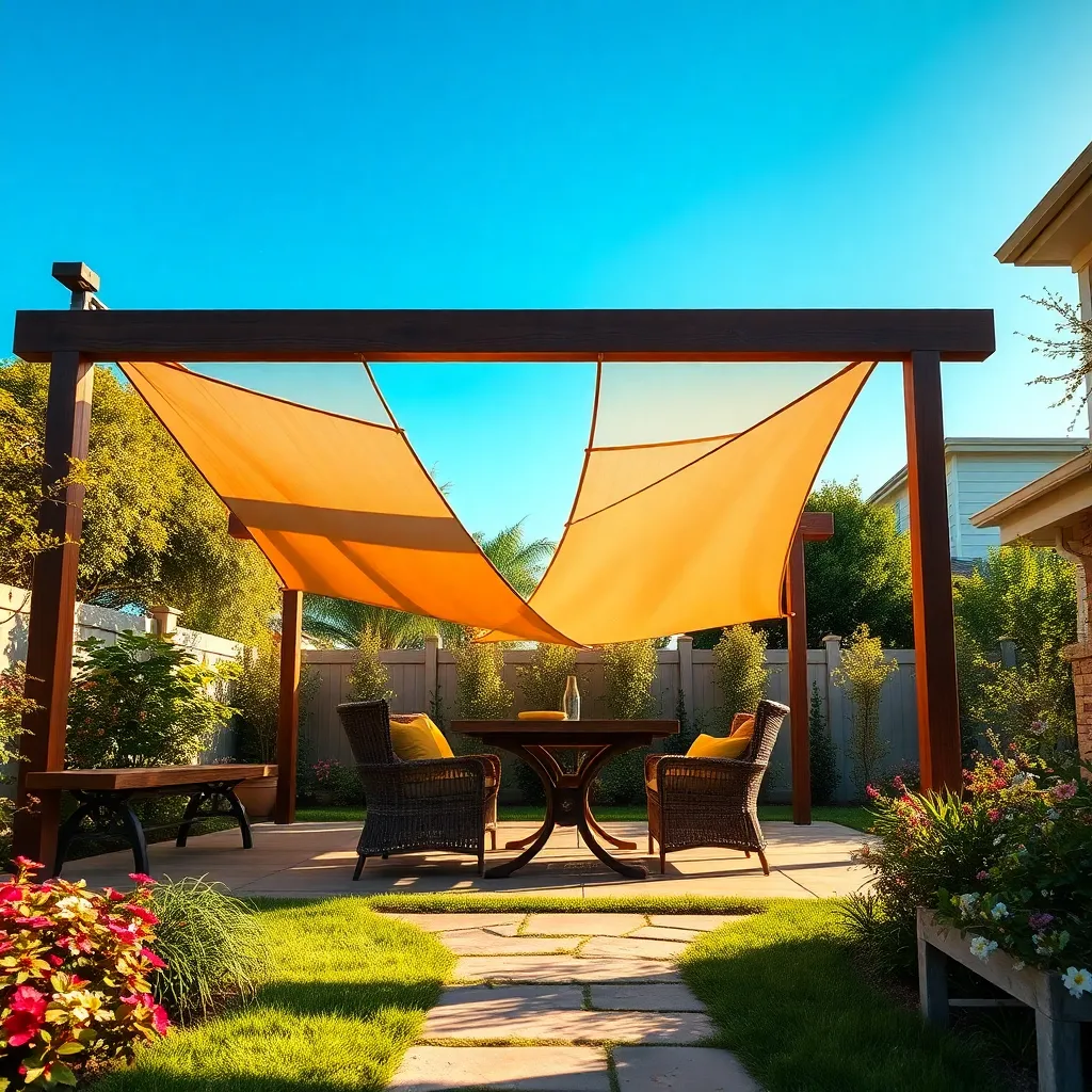 Add Shade with Sun Sail Kits
