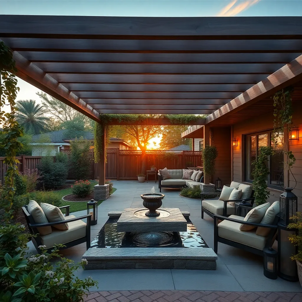 Integrate Water Features for Relaxation