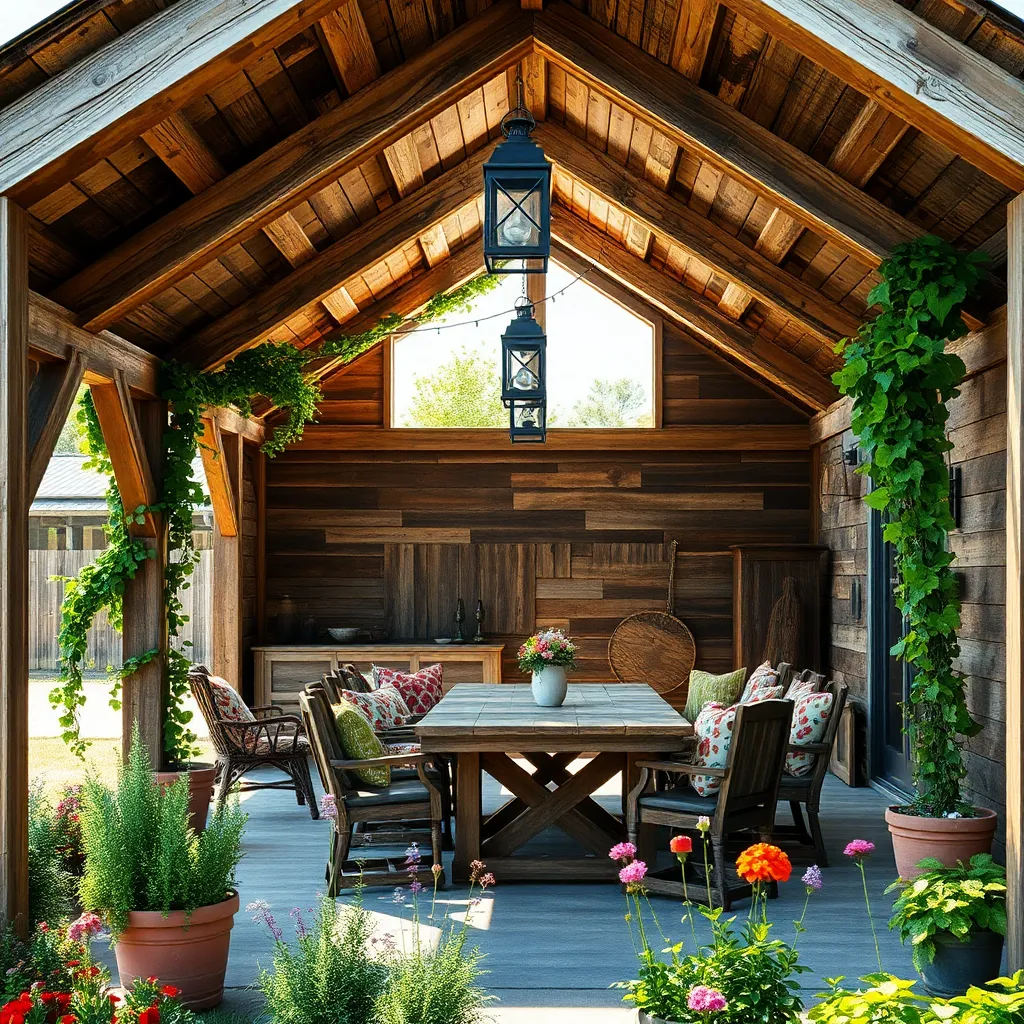 Create Rustic Charm with Reclaimed Wood
