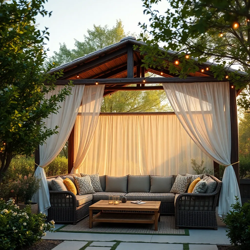 Construct a Rustic Outdoor Cabana